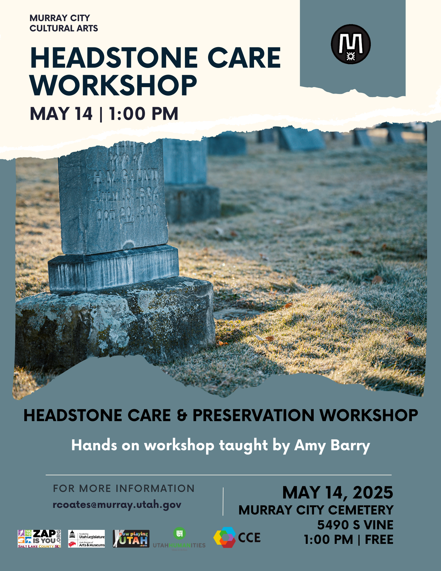 Headstone Preservation Flyer