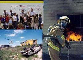 Firefighters in Action