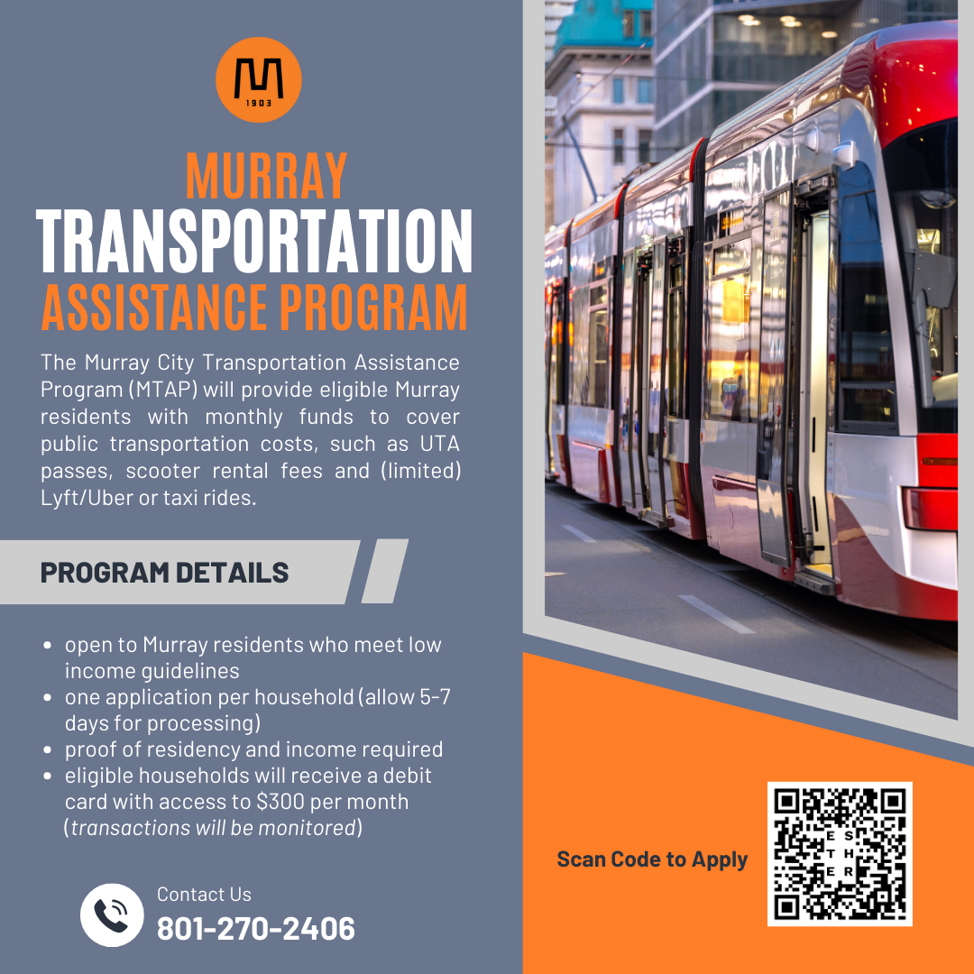 Murray Transportation Assistance Program flyer